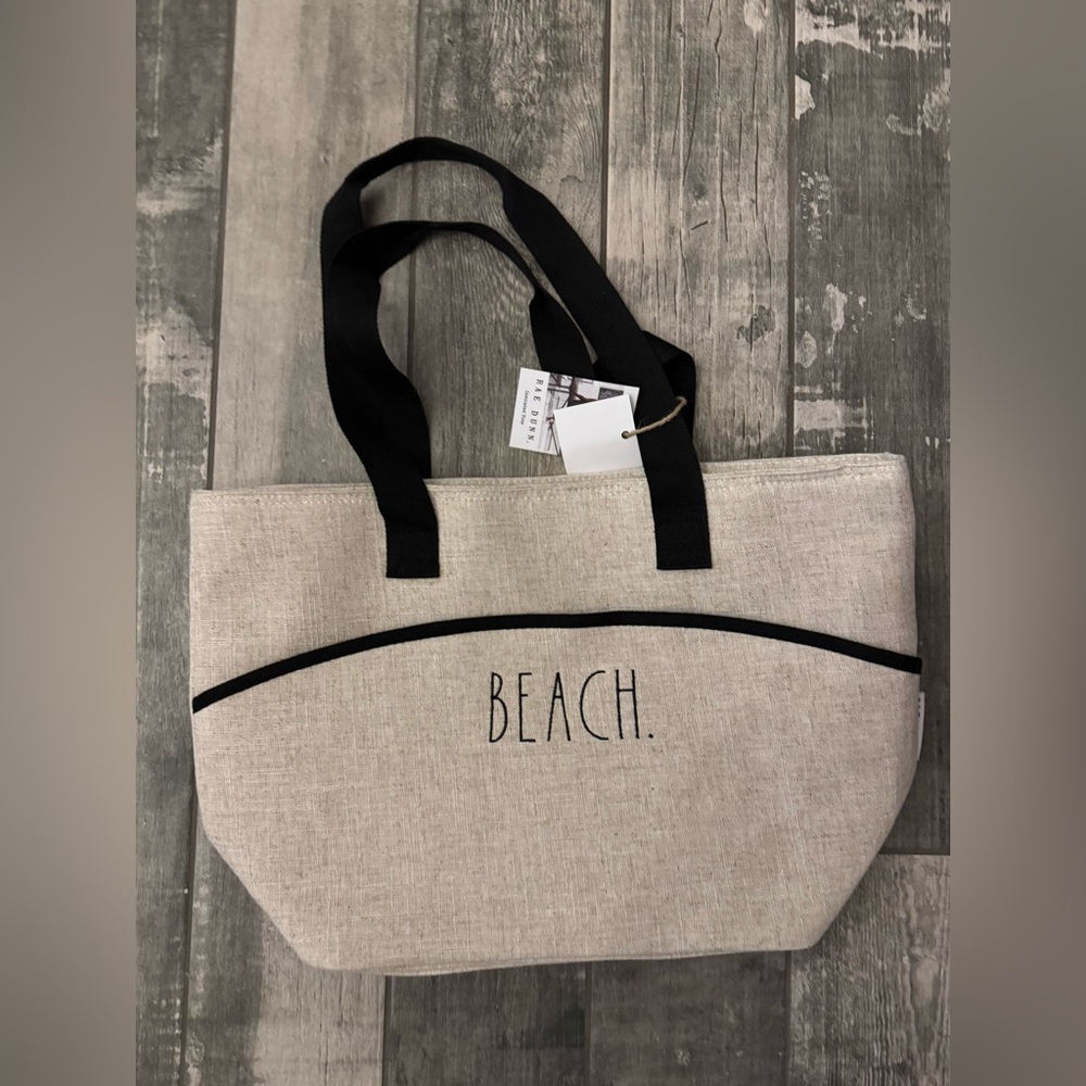 RAE DUNN Beach Cooler Bag NWT